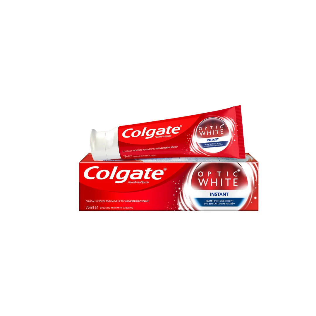 Colgate Optic White Instant Whitening Toothpaste 75ML