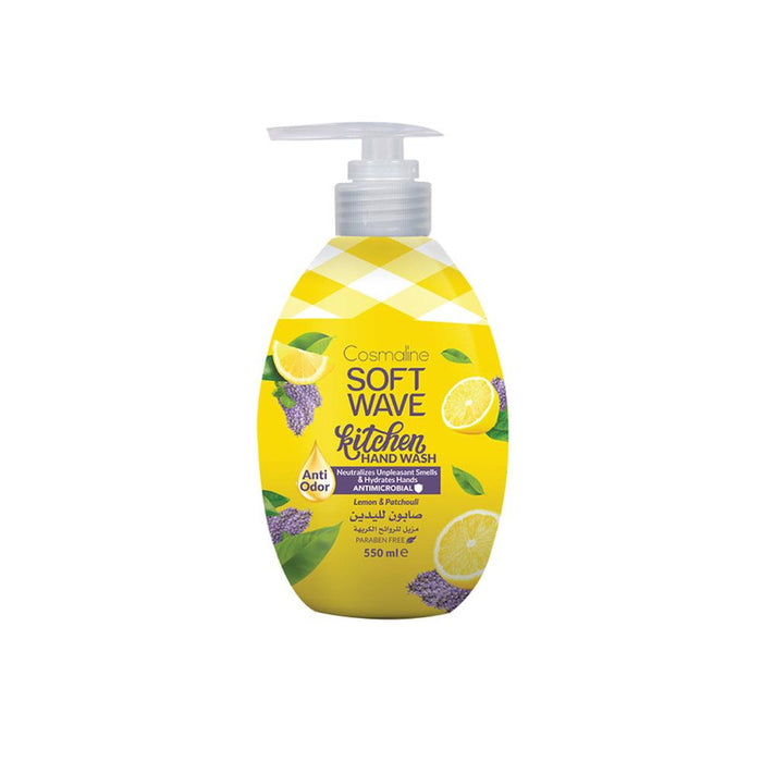 COSMALINE SOFT WAVE HAND WASH 550 ML