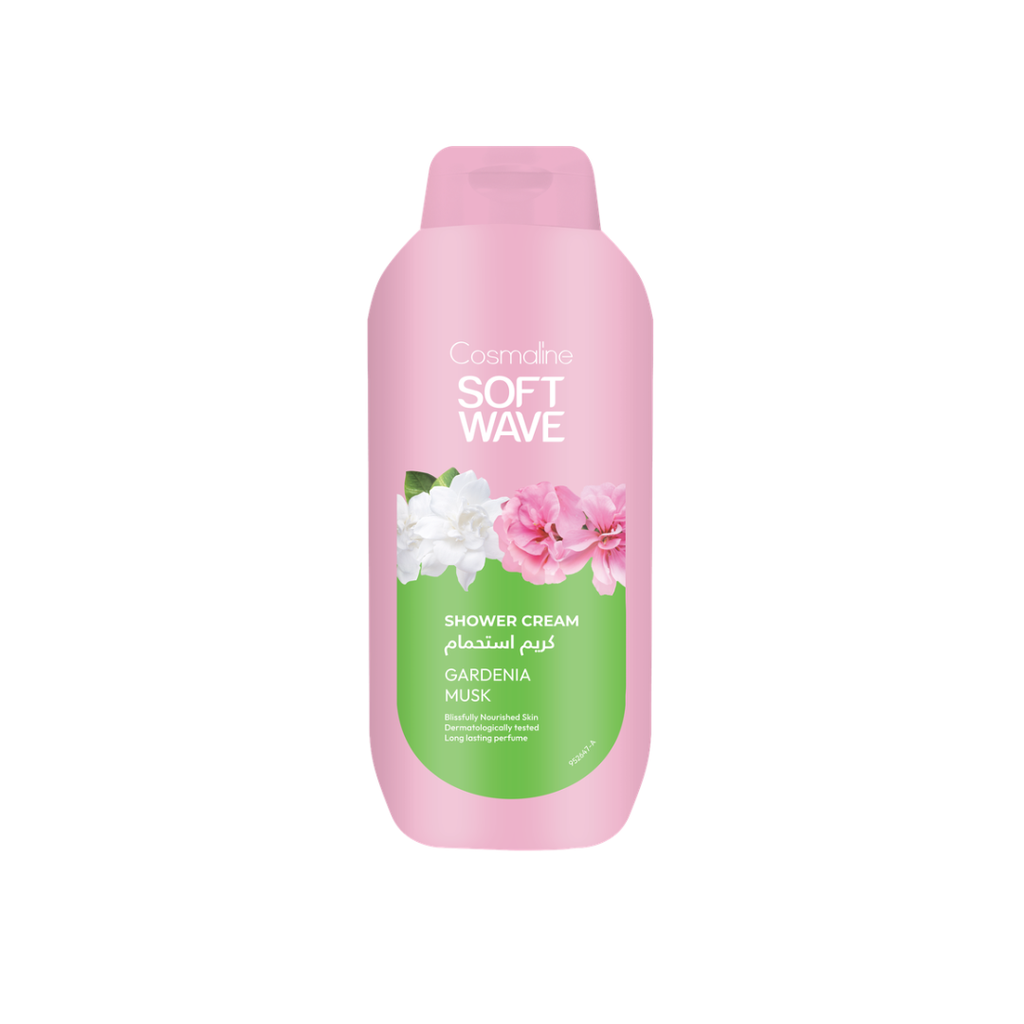 Cosmaline Soft Wave Shower Cream Gardenia Musk 650ML