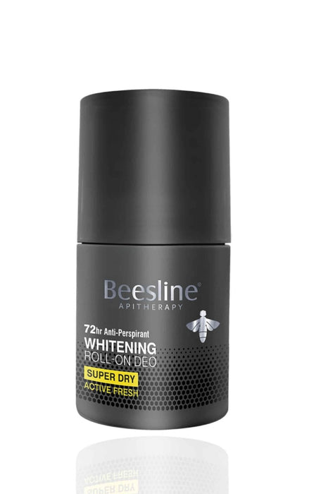 BEESLINE DEO WHITENING ROLL ON MEN SUPER DRY ACTIVE FRESH 50ML