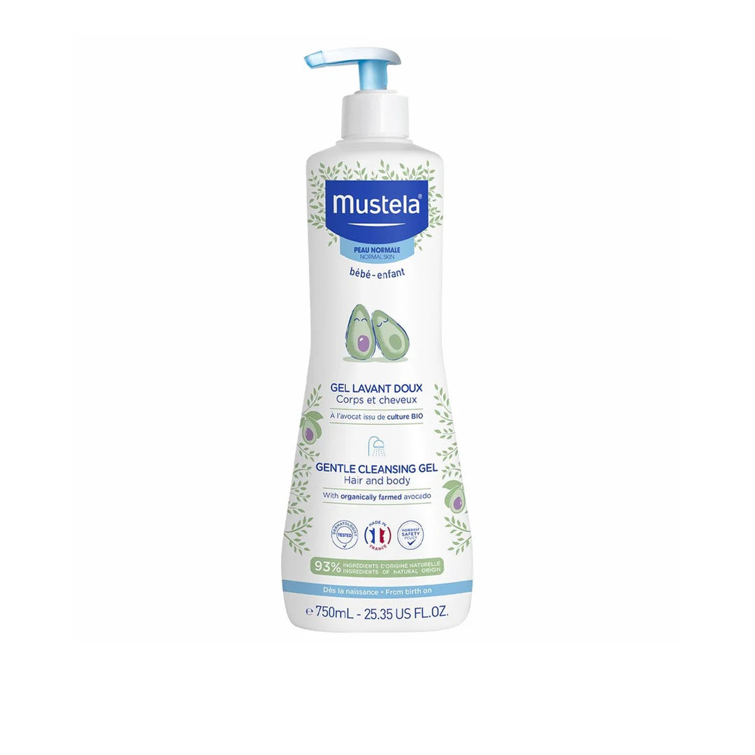 Mustela Gentle 2 in 1 Cleansing Gel 750ML