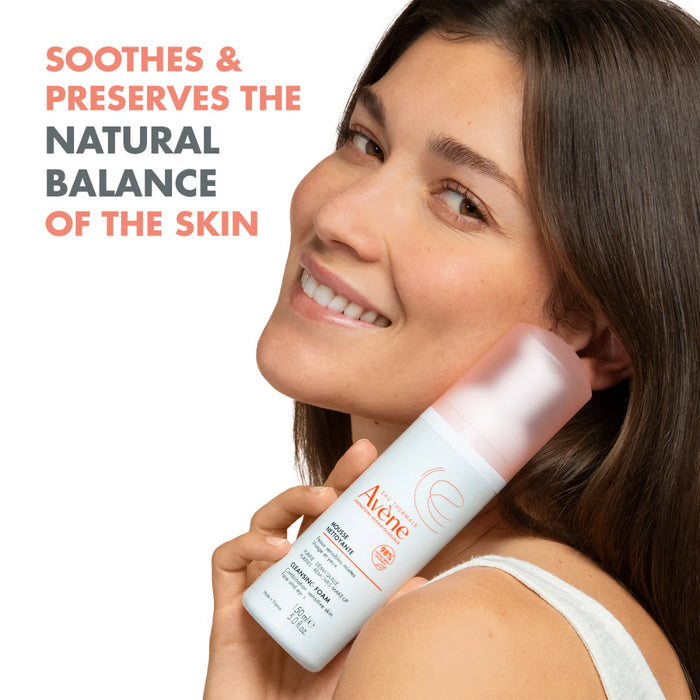 Avène Hydrating Emulsion Hydrance Light And Avène Cleansing Foam Buy 1 Get 1 Pouch Bundle