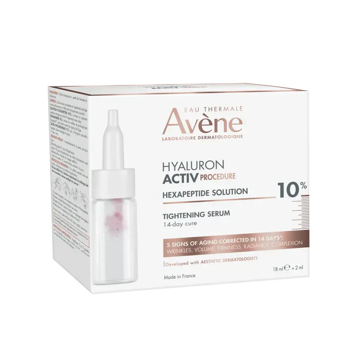 AVÈNE Hyaluron Activ Procedure Hexapeptide Solution 10% Lifting Serum - Booster