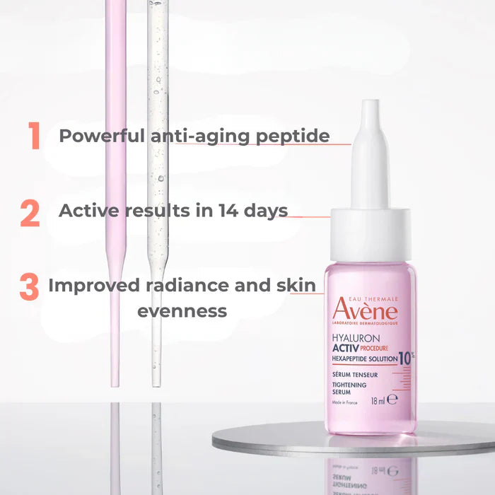 AVÈNE Hyaluron Activ Procedure Hexapeptide Solution 10% Lifting Serum - Booster