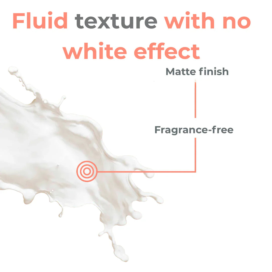 Avène mineral fluid SPF50+ Sunscreen 40ml | Ultra Light 100% Mineral Filter for Intolerant Skin - Matte Finish 40ML
