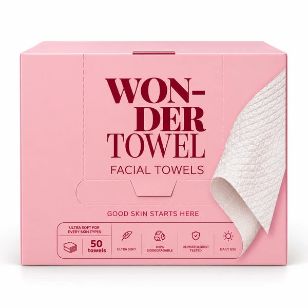 Wonder Towel Facial Towels 50pcs