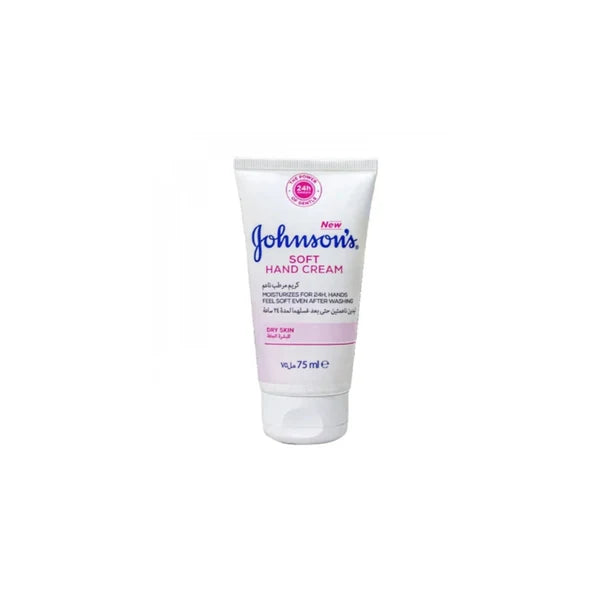 Johnson's Soft Hand Cream For Dry Skin, 75ml