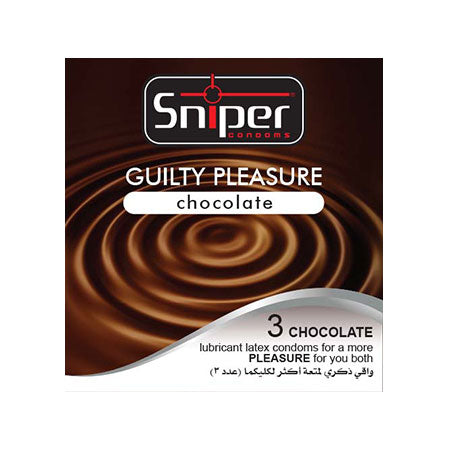 Sniper Condoms (pack of 3) – Chocolate