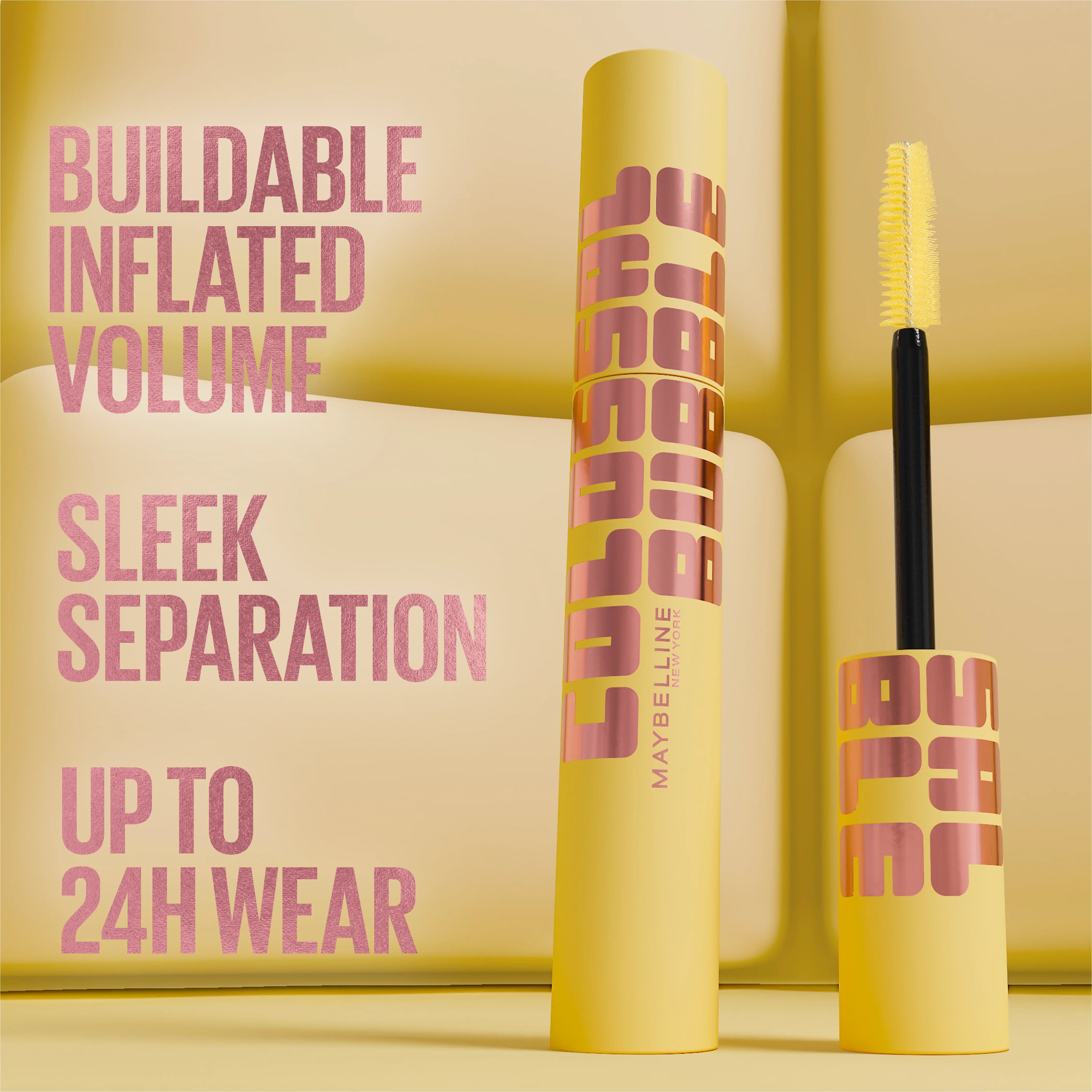 MAYBELLINE NEW YORK The Colossal Bubble Washable Mascara