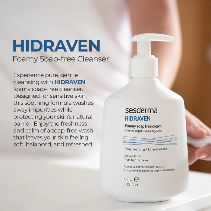 SESDERMA Hidraven Foamy Soap-Free Cream 300ml