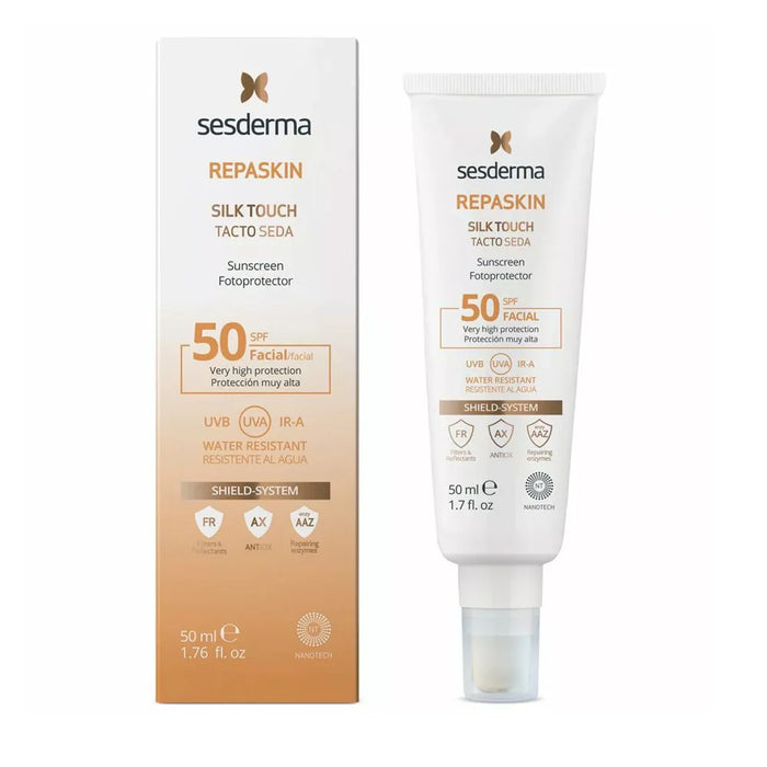 SESDERMA Repaskin Silk Touch Spf 50 - (Non Comedogenic Texture) 50ml