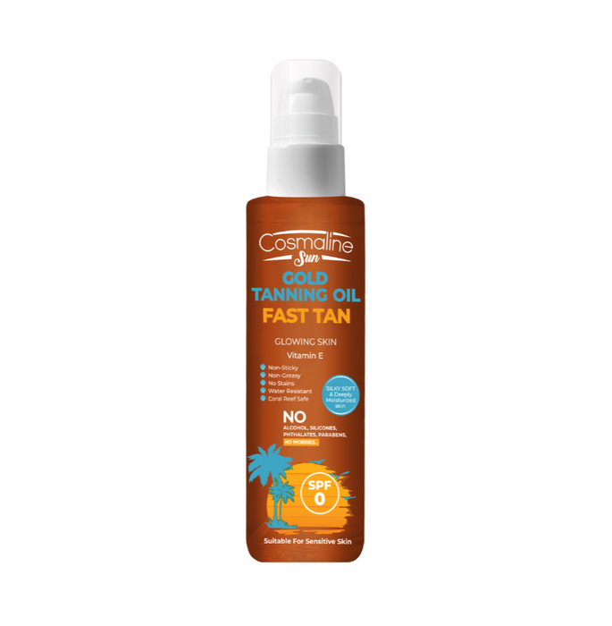Cosmaline Sun Fast Tan Tanning Oil 190Ml
