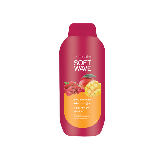 Cosmaline Soft Wave Shower Gel Raspberry Mango 650ML