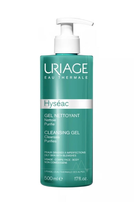 URIAGE HYSEAC CLEANSING GEL 500ML