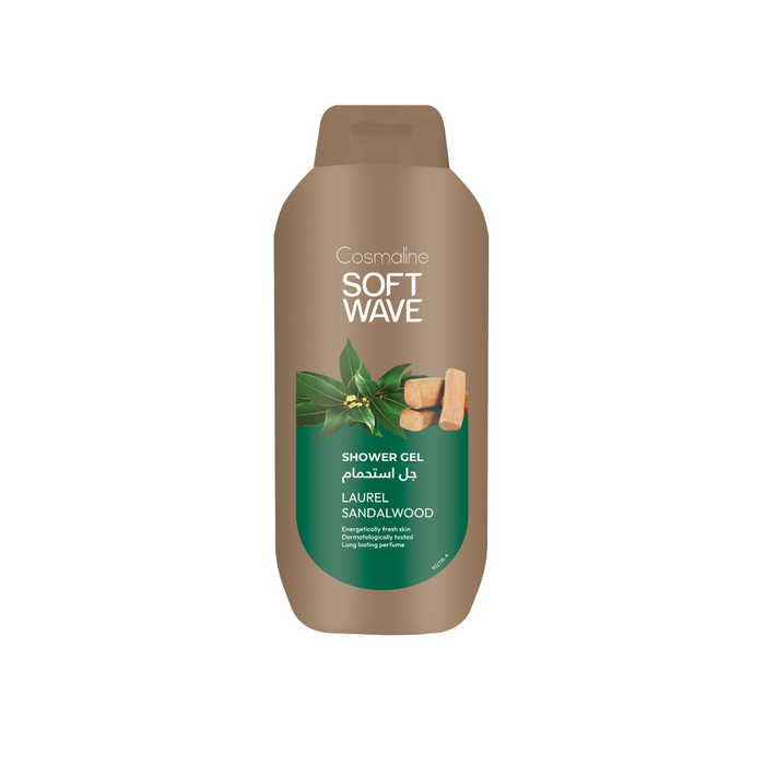 Cosmaline Soft Wave Shower Gel Laurel Sandalwood 650ML