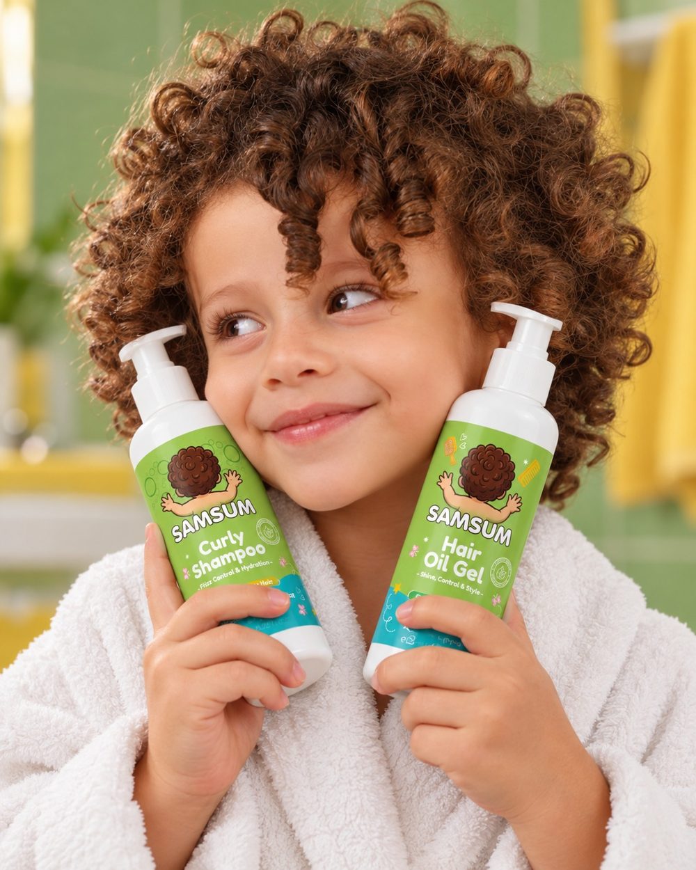 SAMSUM KIDS Curly Shampoo 125 ml