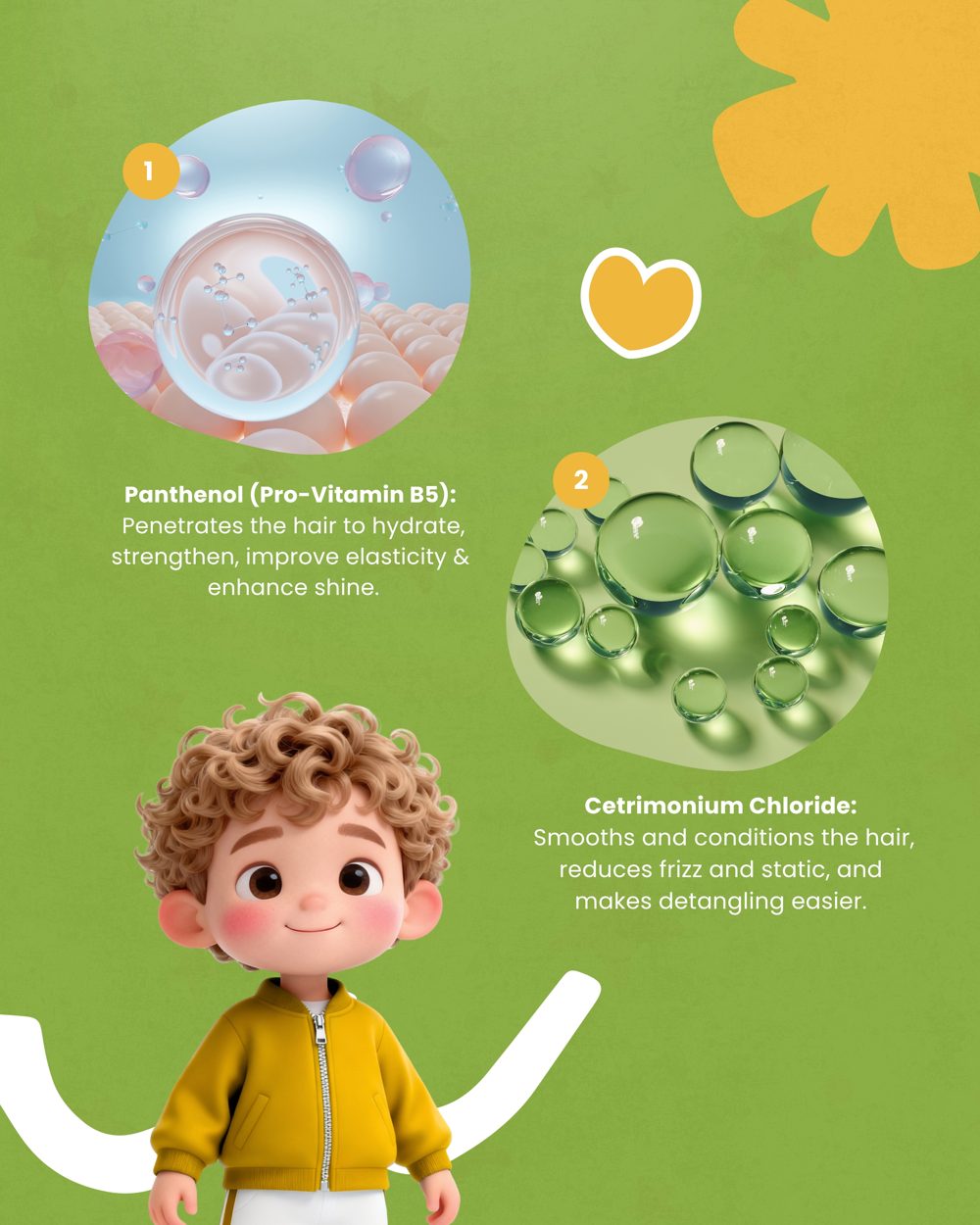 SAMSUM KIDS Leave-In Conditioner 150 ml · Detangle & smooth