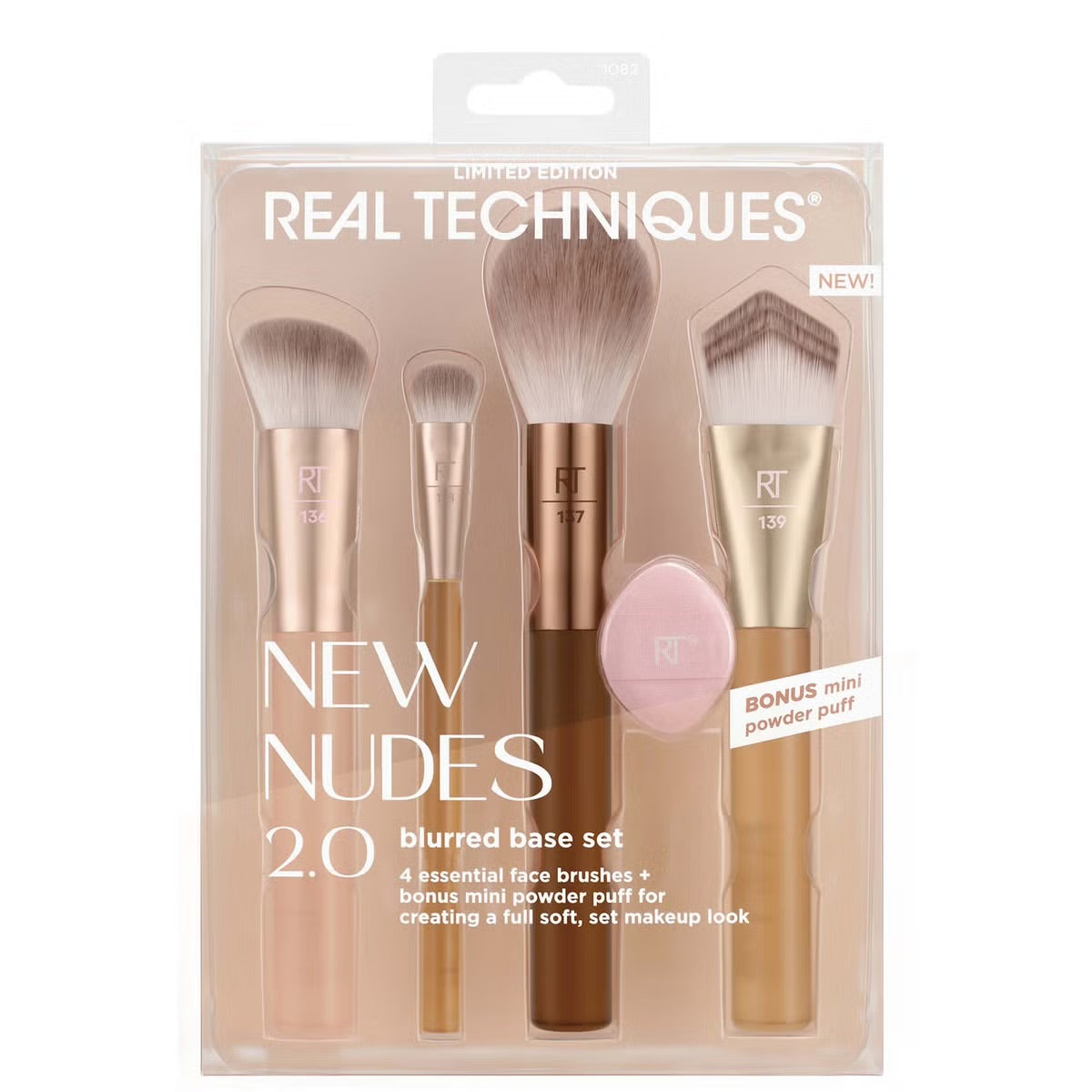 Real Techniques New Nudes Blurred Base Set