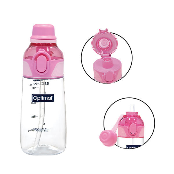 Optimal 2in1 Spout & Straw Tritan Cup -550 ml