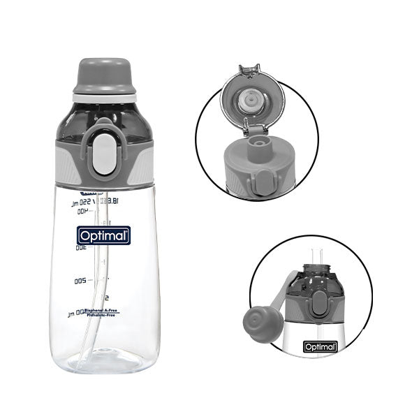 Optimal 2in1 Spout & Straw Tritan Cup -550 ml