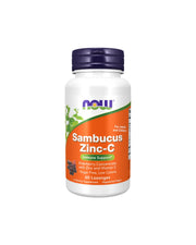 Now Sambucus Zinc-C 60 Lozenges