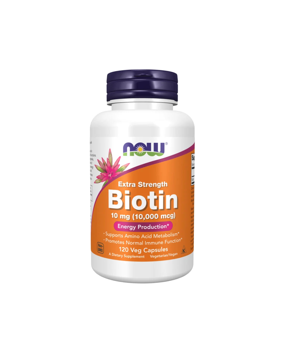 Now Biotin 10 Mg 100 Veg Capsules - 100 Veg Capsules