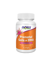 Now Prenatal Gels + Dha 90 Softgels