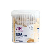 Viel Wood Cotton Buds -200 Pcs