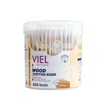 Viel Wood Cotton Buds -200 Pcs