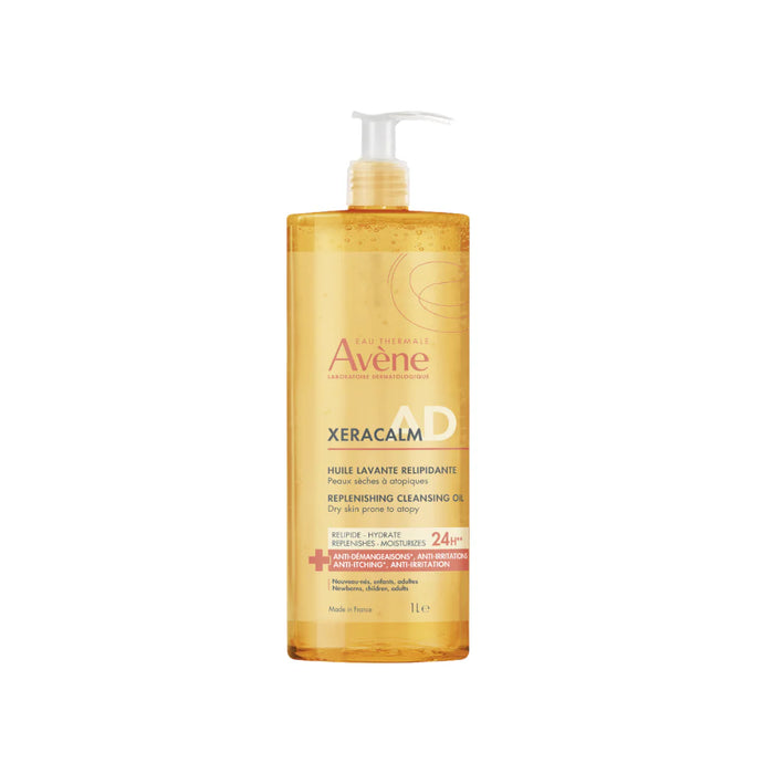 Avene Xeracalm AD For Dry Skin Lipid-Replenishing Cleansing Oil 1L