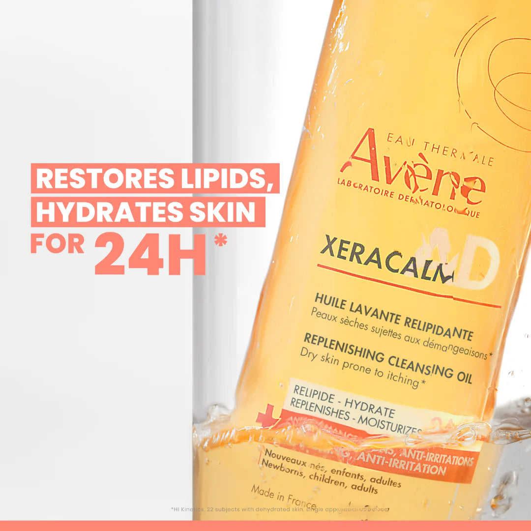 Avene Xeracalm AD For Dry Skin Lipid-Replenishing Cleansing Oil 1L