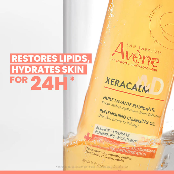 Avene Xeracalm AD For Dry Skin Lipid-Replenishing Cleansing Oil 1L