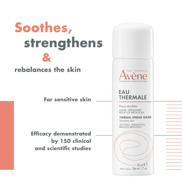 AVENE Sunscreen Spray SPF50+ & Avène Eau Thermale Bundle
