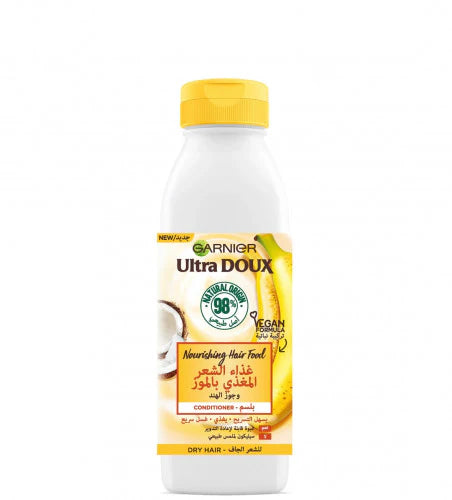 Garnier ULTRA DOUX HAIR FOOD BANNANA & COCONUT CONDITIONER 350ML