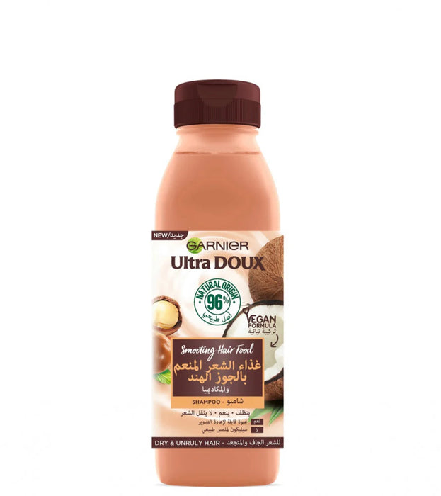 Garnier ULTRA DOUX HAIR FOOD COCONUT & MACADAMIA SHAMPOO 350ML