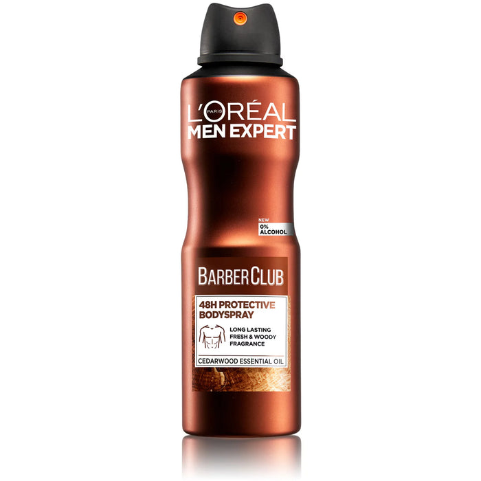 L’Oreal Men Expert Barber Club 48h Protective Body Spray 150ml