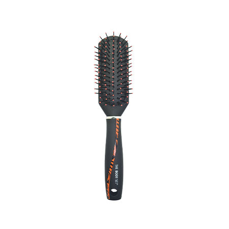 The Body Set Hair Brush with Rubber Coating 3108