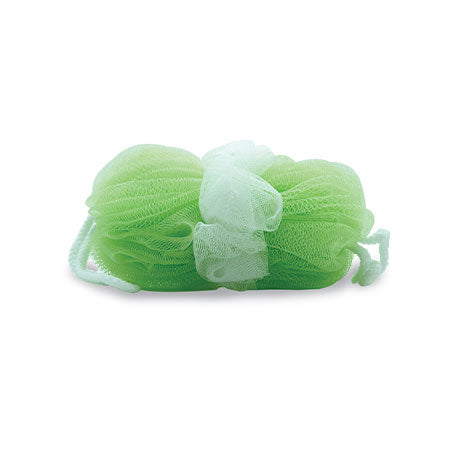 The Body Set Mesh Bath Sponge Green