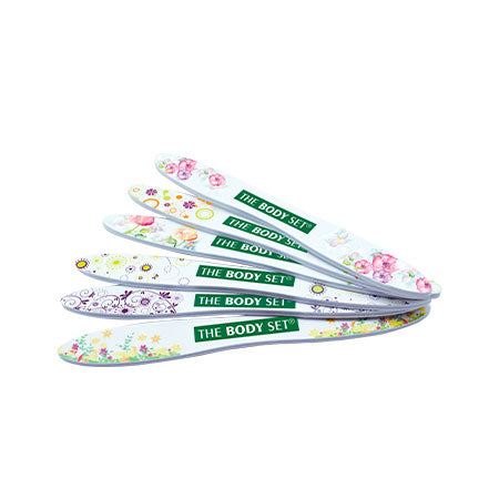The Body Set Nail File Double Sided 6pcs