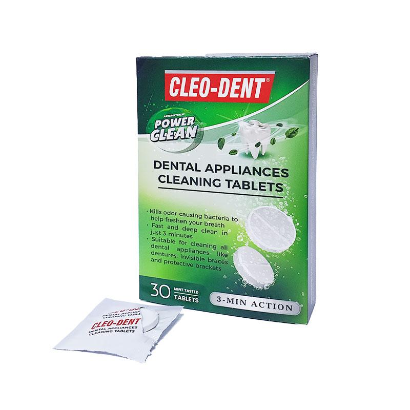 Cleodent Dental Appliances Cleaning Tablets