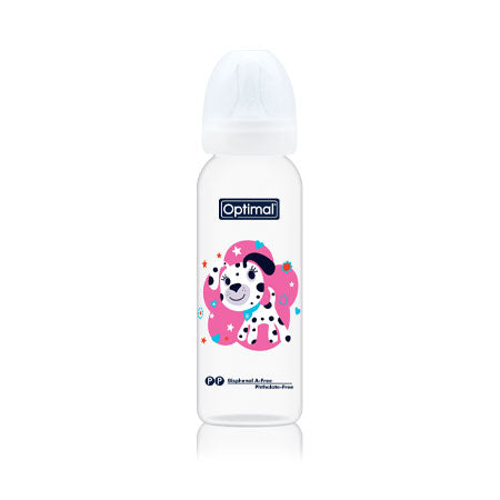OPTIMAL Narrow Neck Feeding Bottle 240 ML