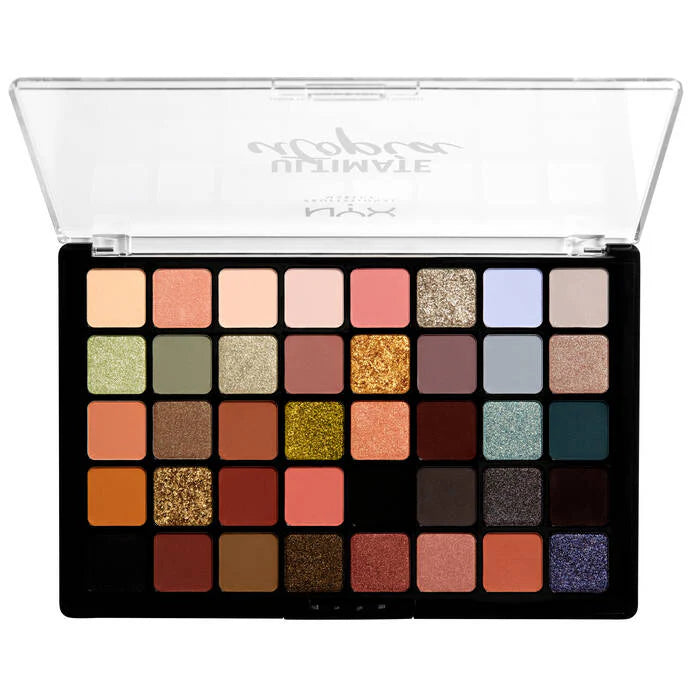 NYX Eye Shadow Ultimate Eyeshadow Palette UTOPIA 40 Creamy & Dazzling Shades