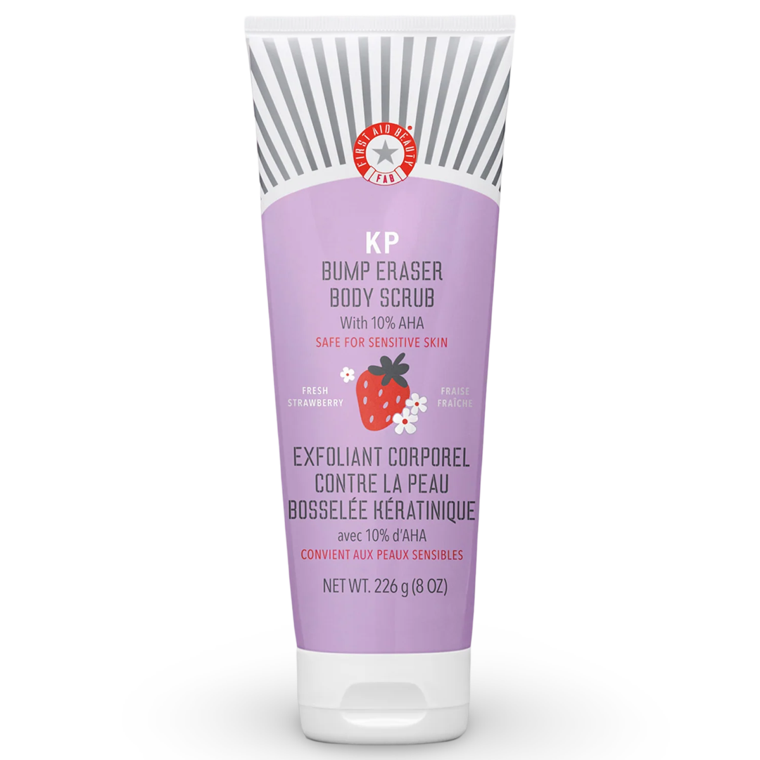 First Aid Beauty - KP BUMP ERASER BODY SCRUB 10% AHA | 226 g | Strawberry