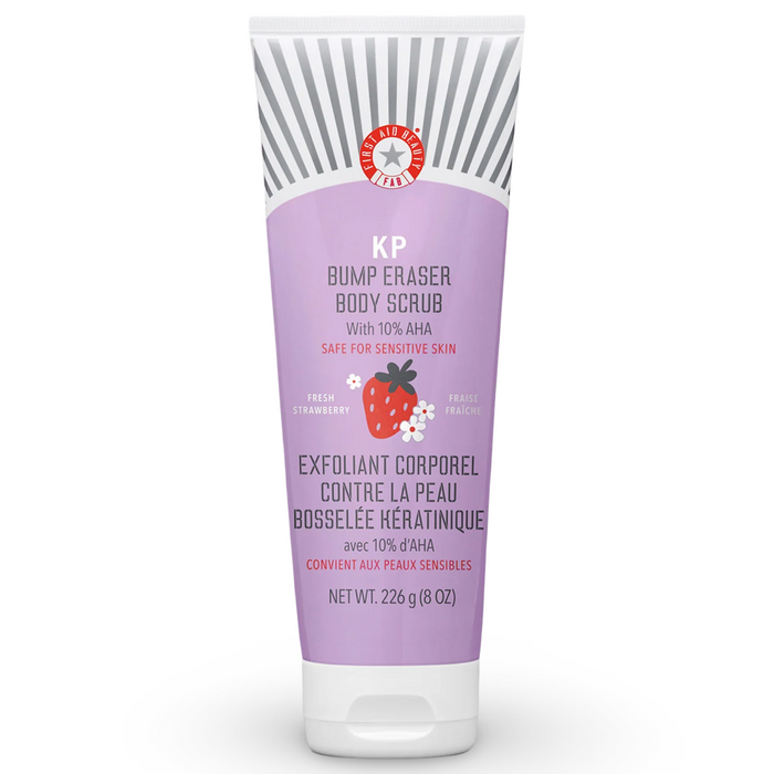 First Aid Beauty - KP BUMP ERASER BODY SCRUB 10% AHA | 226 g | Strawberry