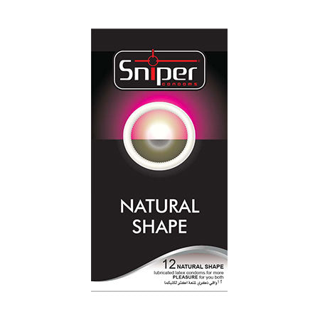 Sniper Condoms (pack of 12) – Natural Shape