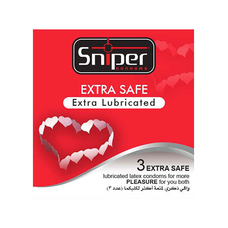 Sniper Condoms (pack of 3) – Extra Safe
