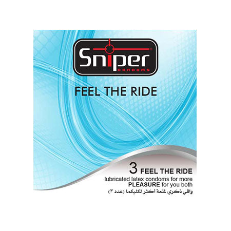 Sniper Condoms (pack of 3) – Feel The Ride