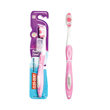 Cleodent Complete Care Flex Zone Toothbrush-Soft