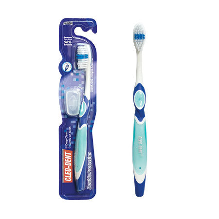 Cleodent Double Protection Toothbrush (Maxi Clean) -Medium