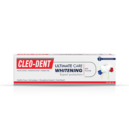 Cleodent Ultimate Whitening Toothpaste (75ml)